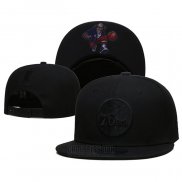 Gorra Philadelphia 76ers Black On Black 9FIFTY Snapback Negro