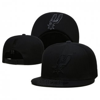 Gorra San Antonio Spurs Black On Black 9FIFTY Snapback Negro