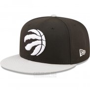 Gorra Toronto Raptors New Era Negro Blanco