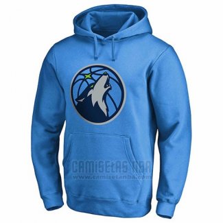 Sudaderas con Capucha Minnesota Timberwolves Azul