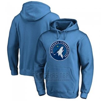 Sudaderas con Capucha Minnesota Timberwolves Azul2