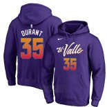 Sudaderas con Capucha Phoenix Suns Kevin Durant Ciudad 2023-24 Violeta