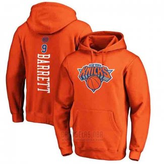 Sudaderas con Capucha Rj Barrett New York Knicks Naranja