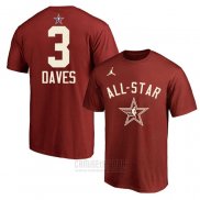 Camiseta Manga Corta All Star 2024 Anthony Davis Rojo