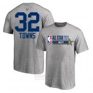 Camiseta Manga Corta All Star 2024 Karl-Anthony Towns Gris