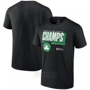 Camiseta Manga Corta Boston Celtics 2024 NBA Finals Champions Big & Tall Negro