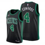 Camiseta Boston Celtics Carsen Edwards #4 Statement 2019-20 Negro