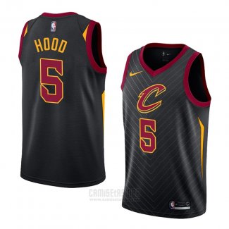 Camiseta Cleveland Cavaliers Rodney Hood #5 Statement 2018 Negro