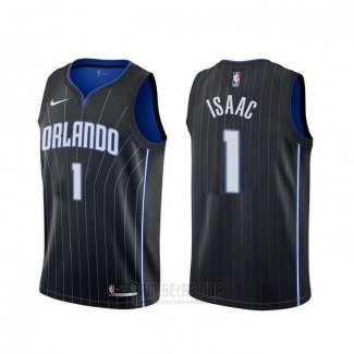 Camiseta Orlando Magic Jonathan Isaac #1 Statement Negro