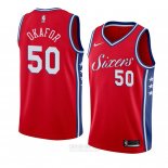 Camiseta Philadelphia 76ers Emeka Okafor #50 Statement 2018 Rojo