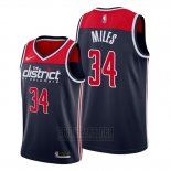 Camiseta Washington Wizards C.j. Miles #34 Statement Edition Azul