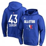 Sudaderas con Capucha All Star 2020 Toronto Raptors Pascal Siakam Azul