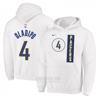 Sudaderas con Capucha Victor Oladipo Indiana Pacers Blanco 2019-20 Ciudad