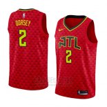 Camiseta Atlanta Hawks Tyler Dorsey #2 Statement 2018 Rojo