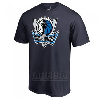 Camiseta Manga Corta Dallas Mavericks Azul6