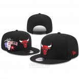 Gorra Chicago Bulls City Cluster 9FIFTY Negro