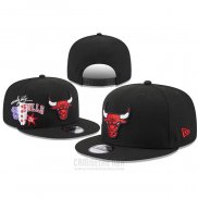 Gorra Chicago Bulls City Cluster 9FIFTY Negro