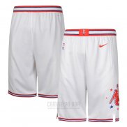 Pantalone Houston Rockets Ciudad 2023-24 Blanco