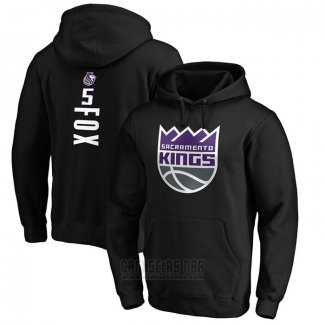 Sudaderas con Capucha De'Aaron Fox Sacramento Kings Negro