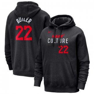 Sudaderas con Capucha Miami Heat Jimmy Butler Ciudad 2023-24 Negro