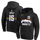 Sudaderas con Capucha Nikola Jokic Denver Nuggets Negro 2019-20 Ciudad