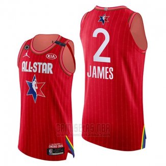 Camiseta All Star 2020 Western Conference Lebron James #2 Rojo