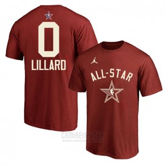 Camiseta Manga Corta All Star 2024 Damian Lillard Rojo