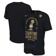 Camiseta Manga Corta Boston Celtics 18-Time NBA Finals Champions Locker Room Negro