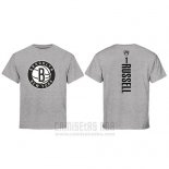 Camiseta Manga Corta D'angelo Russell Brooklyn Nets Gris