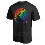 Camiseta Manga Corta Minnesota Timberwolves Negro3