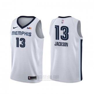 Camiseta Memphis Grizzlies Jaren Jackson #13 Association Blanco