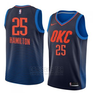 Camiseta Oklahoma City Thunder Daniel Hamilton #25 Statement 2018 Azul