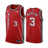 Camiseta Portland Trail Blazers C.j. Mccollum #3 Classic 2019-20 Rojo