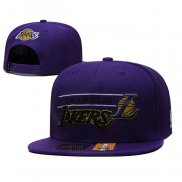 Gorra Los Angeles Lakers Violeta2