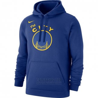 Sudaderas con Capucha Golden State Warriors 2019-20 Azul The City