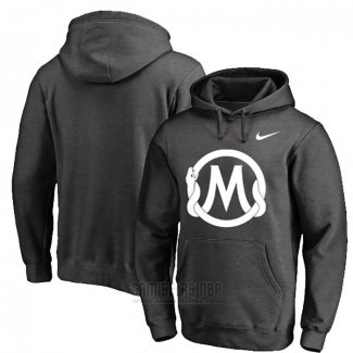 Sudaderas con Capucha Mamba Academy Gris2